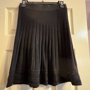 Sophie Max Black Sweater Skirt Size Small